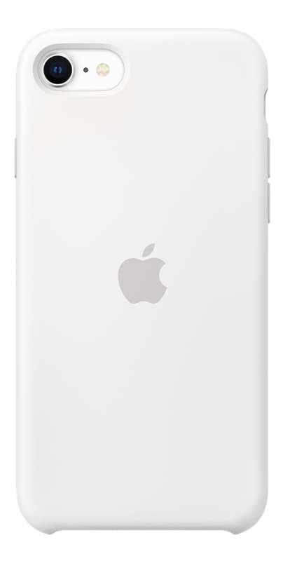 Apple iPhone SE (2a Gen), 7/8 silikonskal, Ltd edition, vit