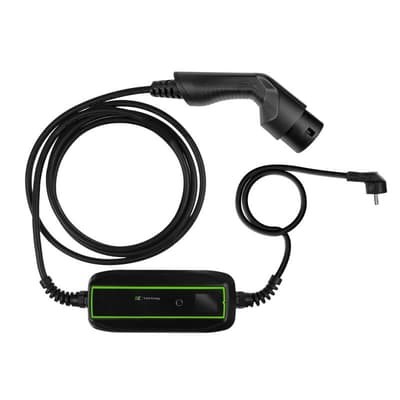 GREENCELL EV Charger Type2 3.7kW 5.5m Cable