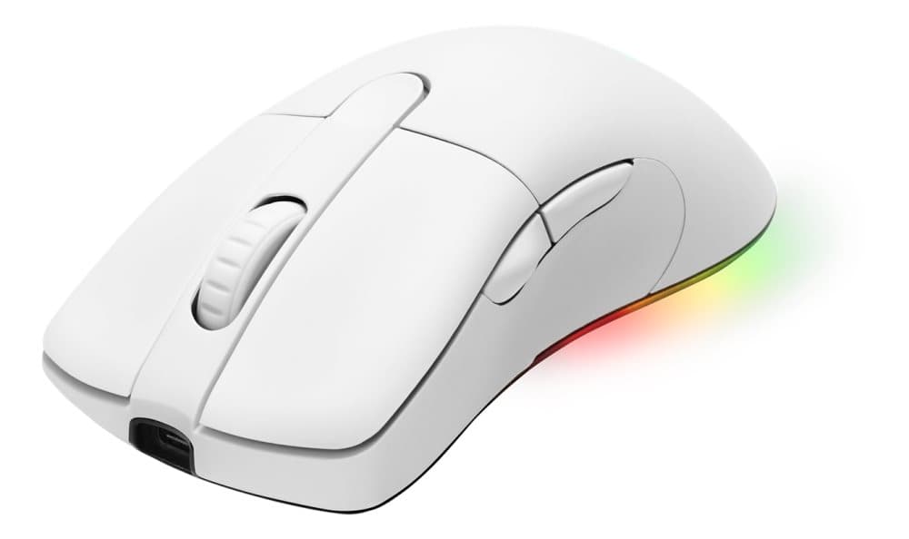 WHITE LINE WM90 Wireless gaming mouse, white