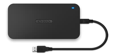 Portable M.2 SATA SSD to USB 3.2 Gen 1 (5Gbps) External Enclosure