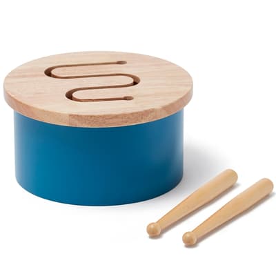 Kids Concept Trumma mini blå