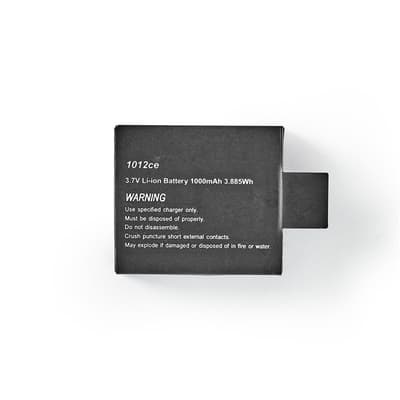Action-kamera Akku | Sopii käytettäväksi: ACAM04BK / ACAM07BK / ACAM11BK / ACAM21BK / ACAM41BK / ACAM61BK | Lithium-Ion | 1000 mAh | 3.7 V