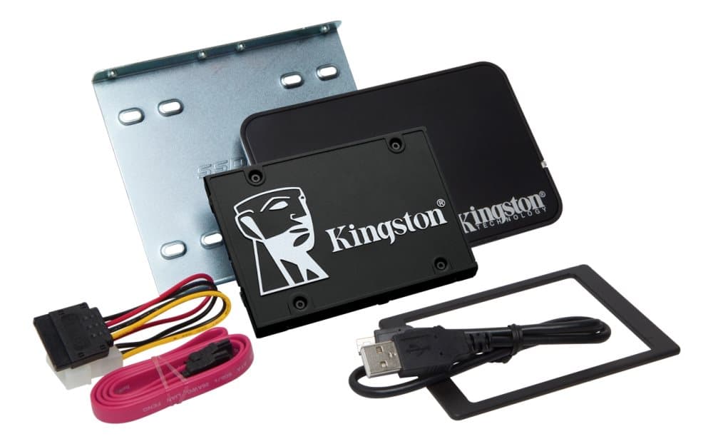 Kingston 1024G SSD KC600 SATA3 2.5" BUNDLE