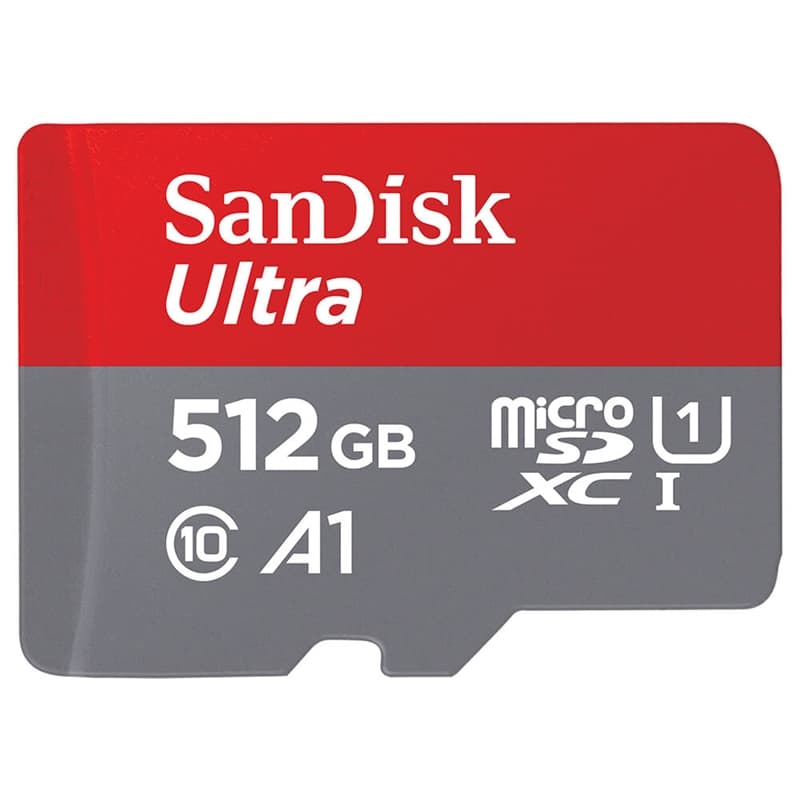 Sandisk Minneskort Microsdxc Mobil Ultra 512Gb 120Mb/S Uhs-I Adapt
