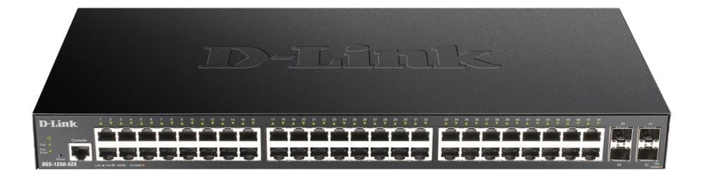 48-port Gigabit Smart Managed Switch with 4x 10G SFP+ ports