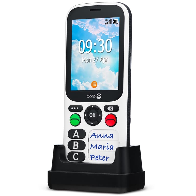 Doro 780X Black/White