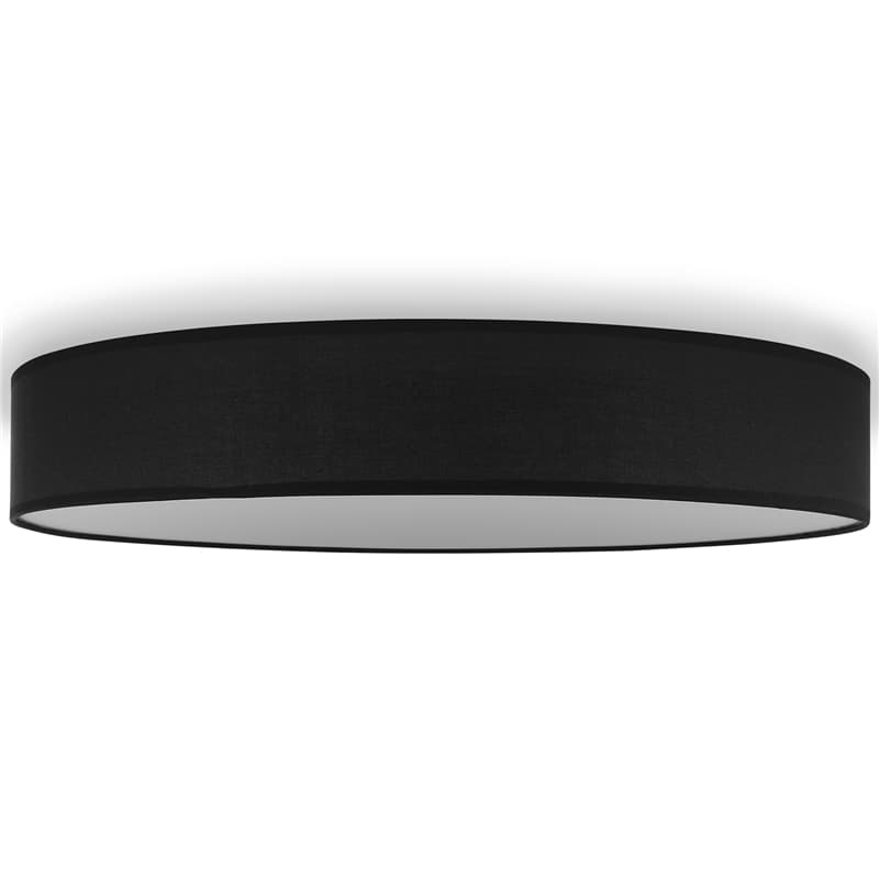Smartwares Taklampa Textil Ø60cm Svart