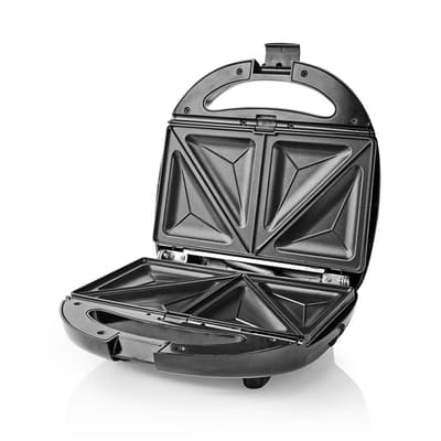 Multi Grill | Grille / Sandwich / Waffle | 800 W | 21.5 x 12 cm | Automatisk temperaturkontroll | Plast