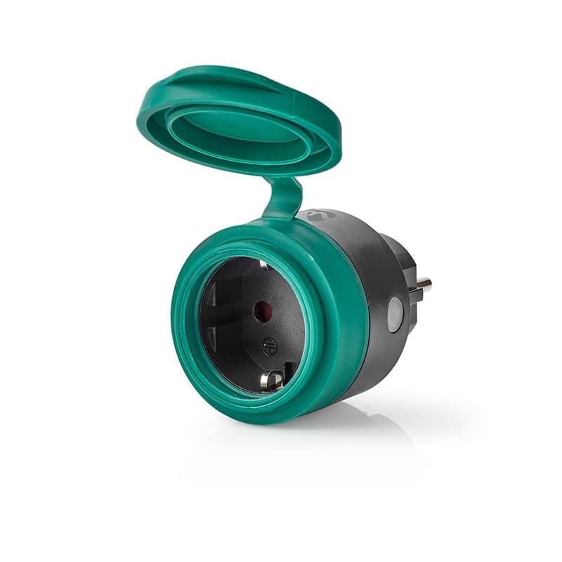Smart RF-kontakt | IP44 utomhus | På/Av | Schuko typ F | 2 300 W