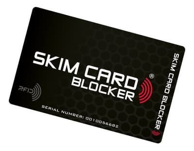 Skim Card Blocker, COB card for protecting your bank cards from RFID