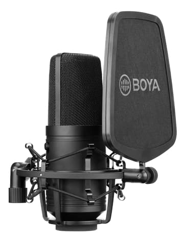 BOYA Large-Diaphragm Condenser Microphone