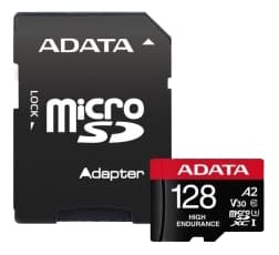 ADATA 128GB UHS-I U3 V30S(R:100MB/s/W:70MB/s) HIGH MicroSD w/adapter