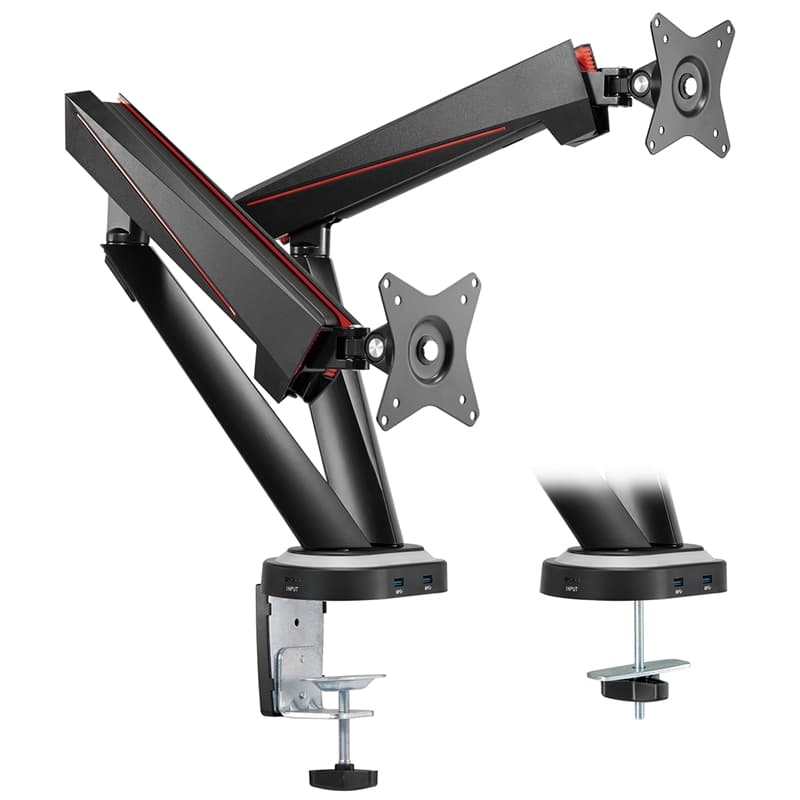 LogiLink Gaming-monitorarm 17-32" Dual