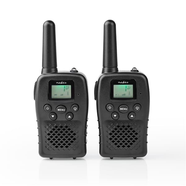 Walkie talkie | Räckvidd 10 km | 8 kanaler | VOX | Laddningsbara