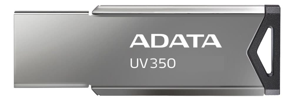 ADATA UV350 - USB-flashenhet - 128 GB - USB 3.2 Gen 1 - silver