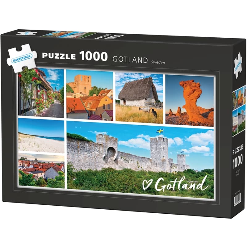 Kärnan Pussel Gotland 1000 bit
