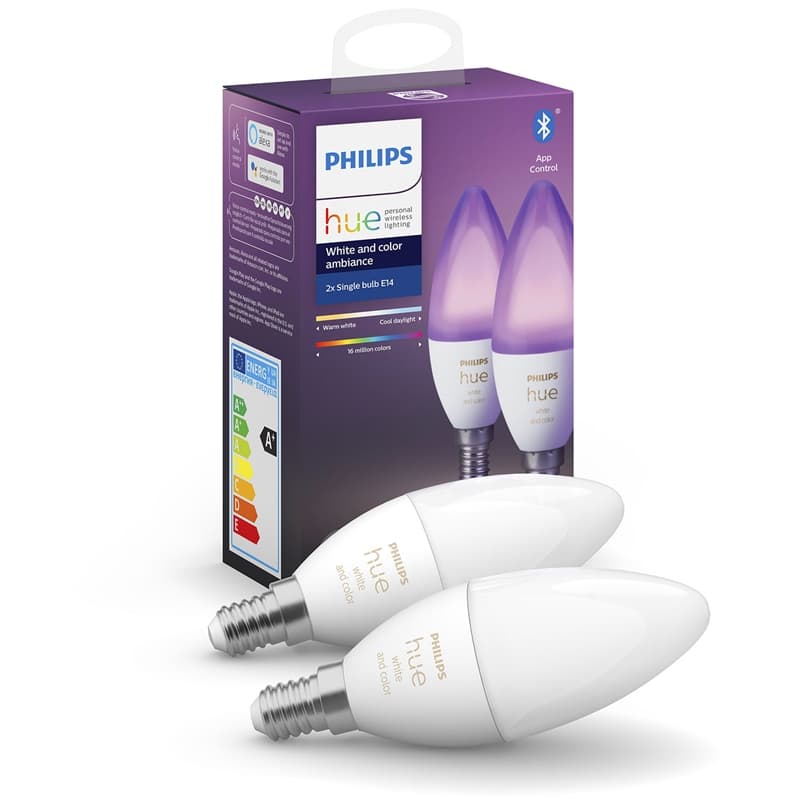 Philips Hue White Color Ambiance E14 K