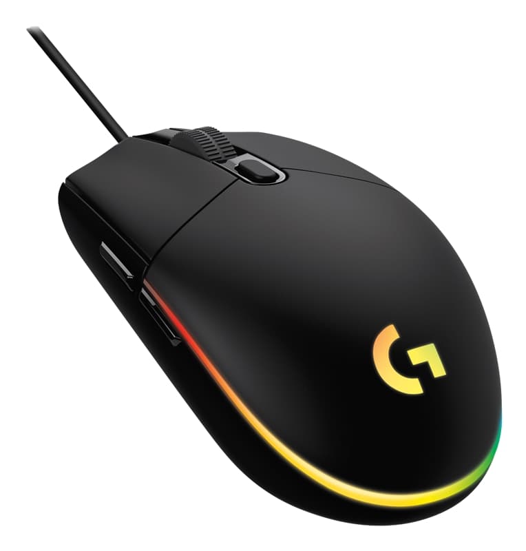 Logitech G203 LIGHTSYNC - Black Gaming Mouse