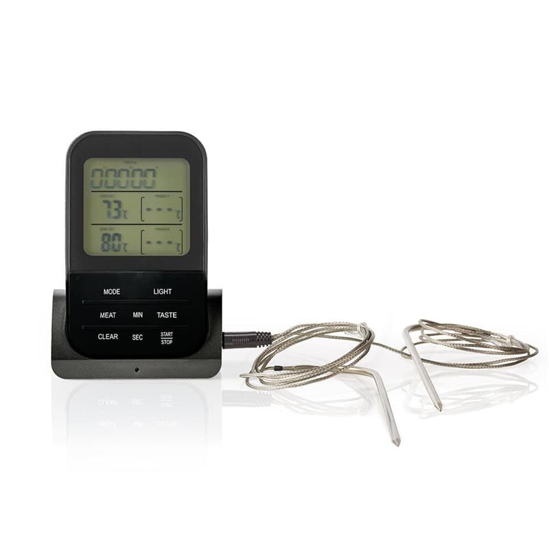 Stektermometer | 0-250 °C | digital display | timer