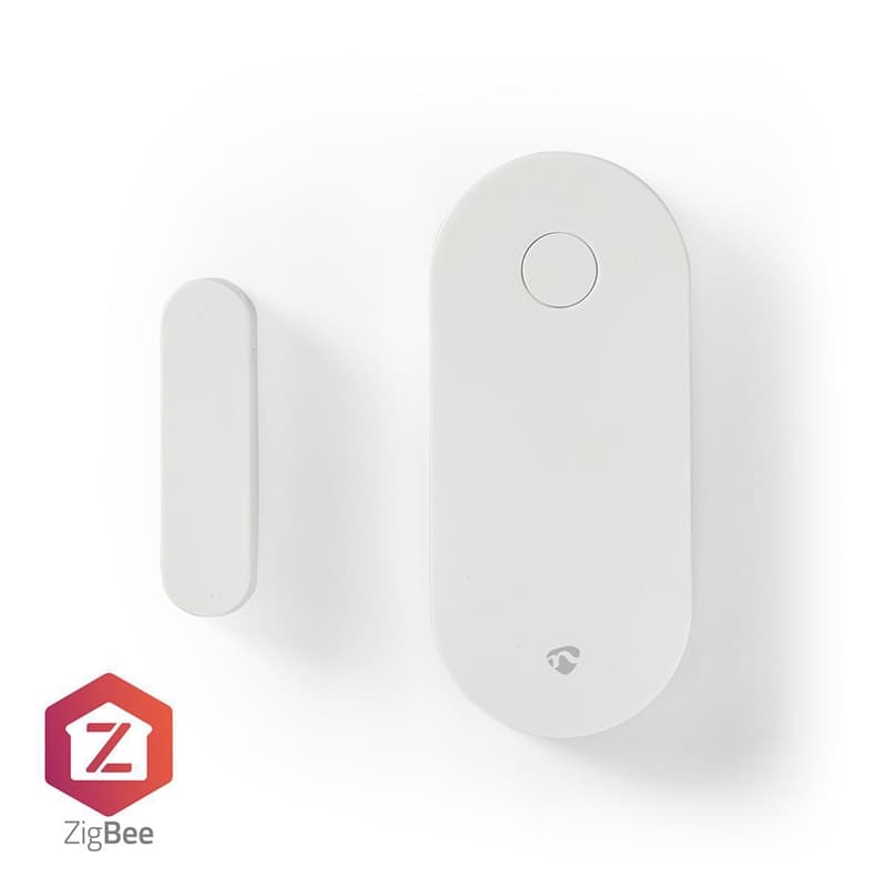 Smart dörr- eller fönstersensor | Zigbee | Batteri ingår