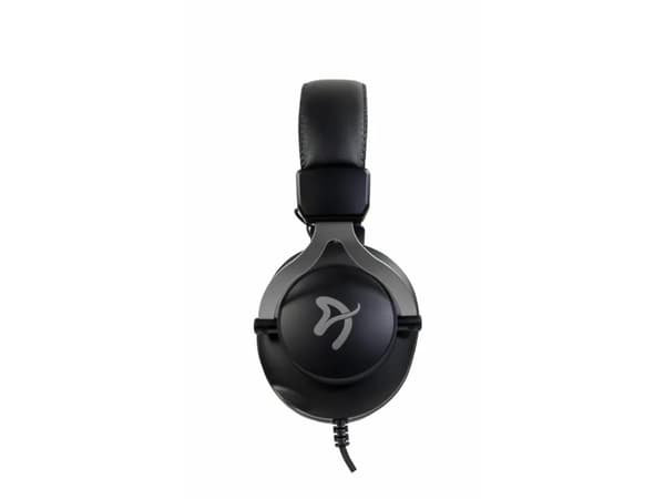 Arozzi Aria - Headset - fuld størrelse - kablet - 3,5 mm jack - Sort