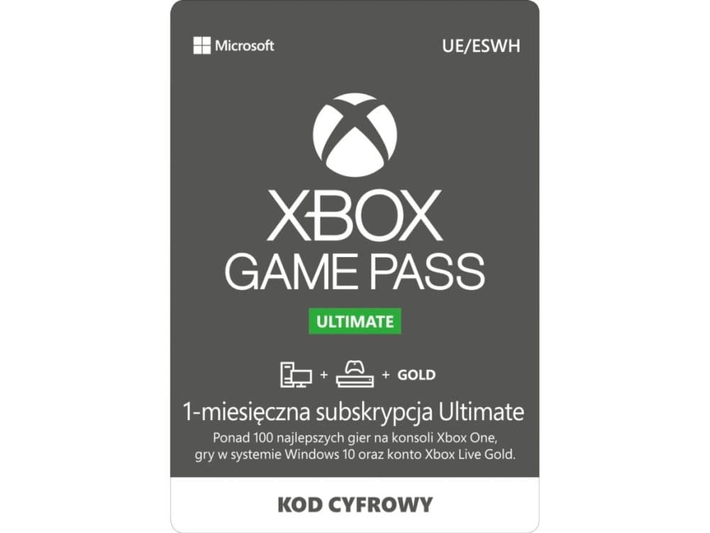 Microsoft Xbox GamePass ULT 1M DIG/POR