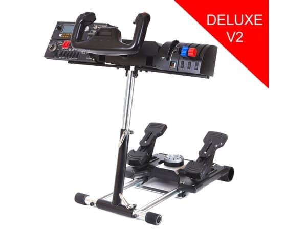 Wheel Stand Pro Stand for Saitek Pro Flight Yoke System - Deluxe V2 (WSP-SAITEK)