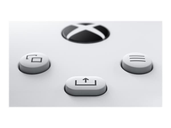 Microsoft Xbox Wireless Controller - Spelkontroll - trådlös - Bluetooth - robotvit - för PC, Microsoft Xbox One, Android, Microsoft Xbox Series S, Mi