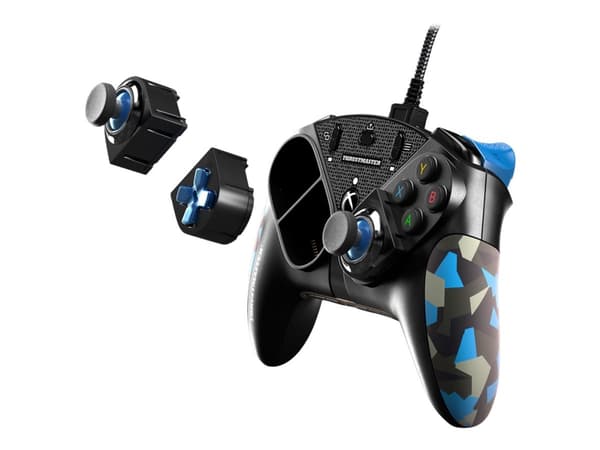 Thrustmaster 4460188, Xbox One, Musta, Sininen, Valkoinen, Thrustmaster, Kiina, 76 mm, 227 mm