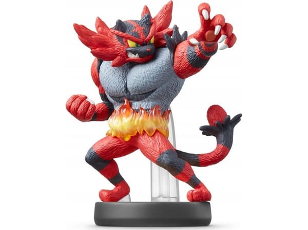 Nintendo amiibo Incineroar - Super Smash Bros. Collection - ekstra videospillfigur for spillkonsoll - for New Nintendo 3DS, New Nintendo 3DS XL; Nint