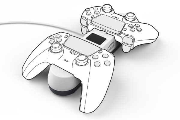 SPEEDLINK JAZZ, Latausjalusta, PlayStation 5, Valkoinen