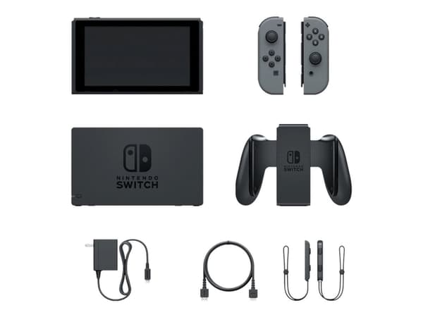 Nintendo Monster Hunter Rise Edition bærbare spill-konsoller 15,8 cm (6.2") 32 GB Berøringsskjerm Wi-Fi Grå