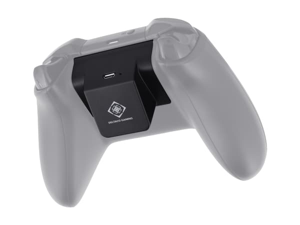Deltaco GAM-083, Xbox One, Peiliohjaimen akku, Musta, 5 V, 1 A, 5 V