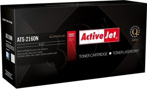 Activejet ATS-2160N, 1500 sider, Sort, 1 stykker