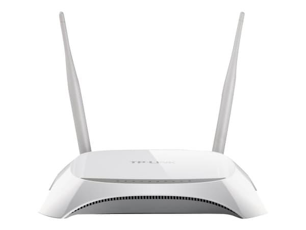 TP-Link TL-MR3420 trådløs ruter Raskt Ethernet Enkeltbånd (2.4 GHz) Sort, Hvit