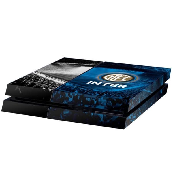 Inter Milan FC PlayStation 4 Console Skin Black/Blue One Size