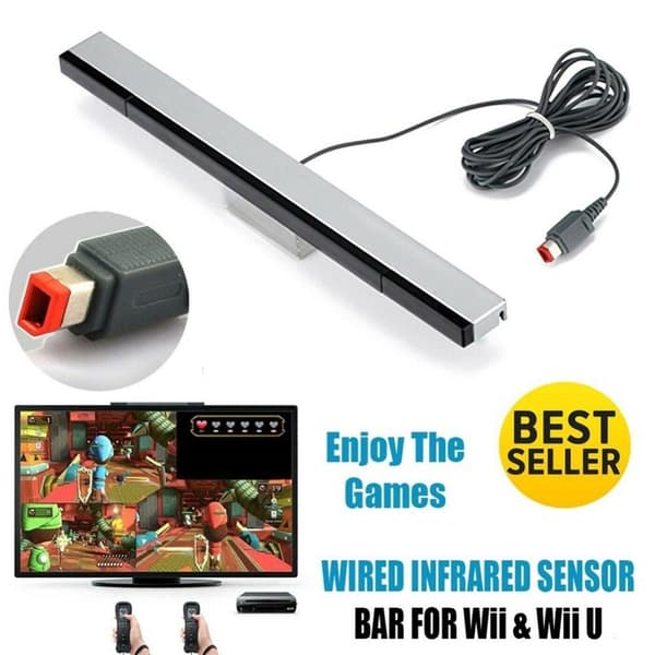 Kompatibel med Nintendo Wii-sensormottaker Kablet infrarød IR