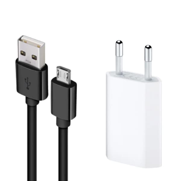 PS4 Sony Playstation 4 Kabel 1.8M Handkontroll + Väggladdare 1-Pack
