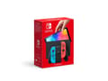 Miniatyrbild 5 av 5: Nintendo Switch OLED - Spelkonsol - Full HD - 64GB - Svart / Svart - Upp till 9 timmars batteritid - Inkl. 2 x Joy-Con (blå/röd)