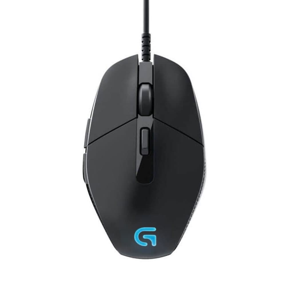 Logitech G302 Daedalus Prime MOBA Gamingmus - Svart