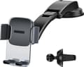 Miniatyrbilde 4 av 5: Baseus SUYK000001, Mobiltelefon/smarttelefon, Aktiv holder, Bil, Sort
