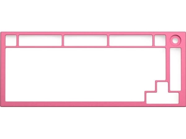 Glorious GMMK Pro Top Frame erstatningsdeksel for Pro-tastatur, rosa