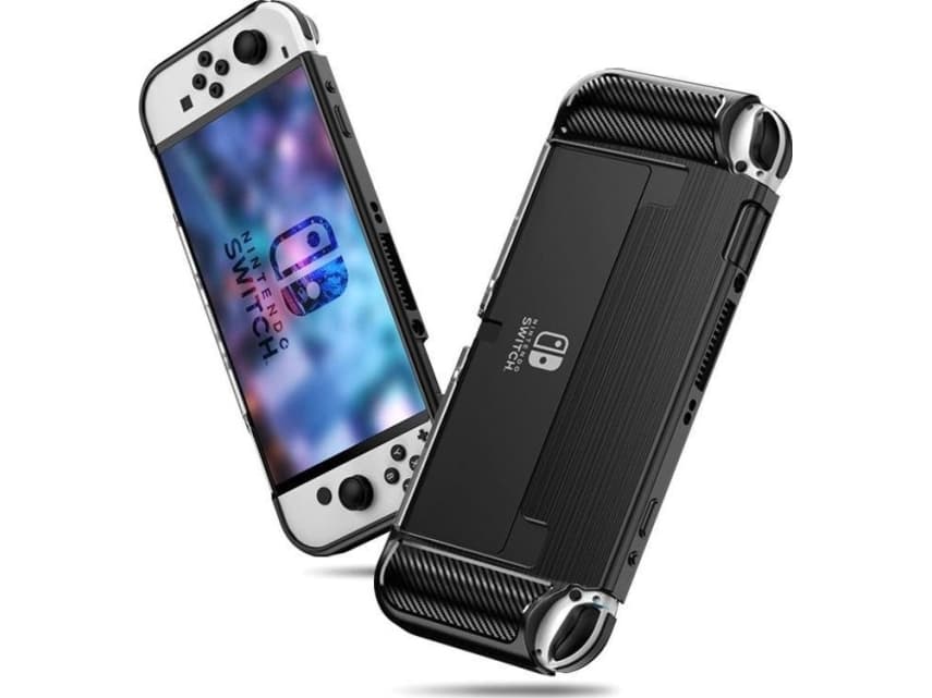 Tech Protect Technology protected CASE for Nintendo OLED Black Switch (THP875BLK)