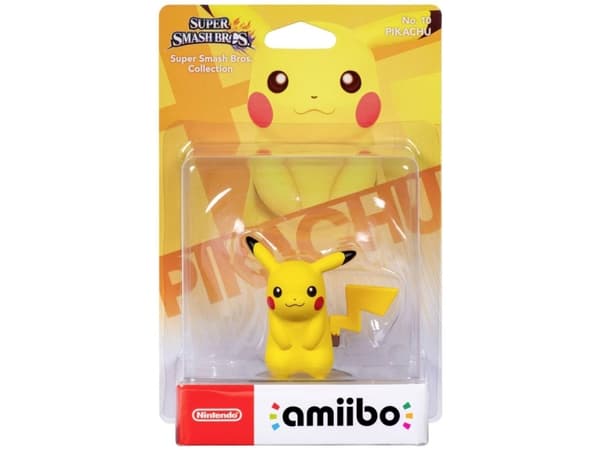 Nintendo amiibo Pikachu - Super Smash Bros. Collection - ekstra videospillfigur for spillkonsoll - for Nintendo 2DS, Nintendo 3DS; Nintendo Switch; N