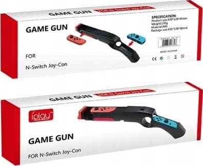 iPLAY Pistolet Strzelba do gier Nintendo Switch Joy-Con (HBS-122)