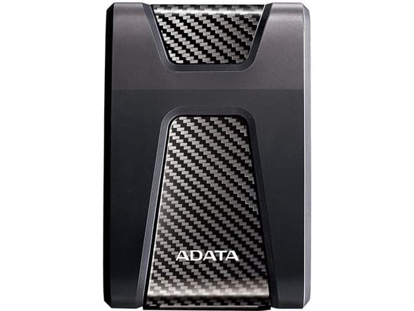 ADATA DashDrive Durable HD650 - Harddisk - 2 TB - ekstern (bærbar) - 2.5" - USB 3.0 - svart