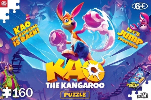 Cenega Kangurek Kao - Kao is back, 160 stykker, Video spill, 6 år