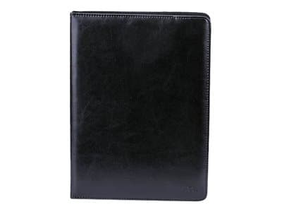 Riva Case Orly 3007 - Lommebok for nettbrett - polyuretan - svart - 10.1"