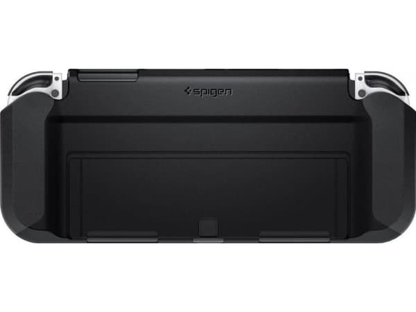 Spigen Thin Fit, Suojus, Nintendo, Musta, Polykarbonaatti (PC), Nintendo Switch OLED, Naarmuuntumisenkestävä