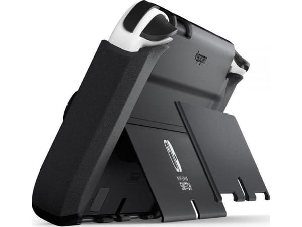 Spigen Thin Fit, Suojus, Nintendo, Musta, Polykarbonaatti (PC), Nintendo Switch OLED, Naarmuuntumisenkestävä